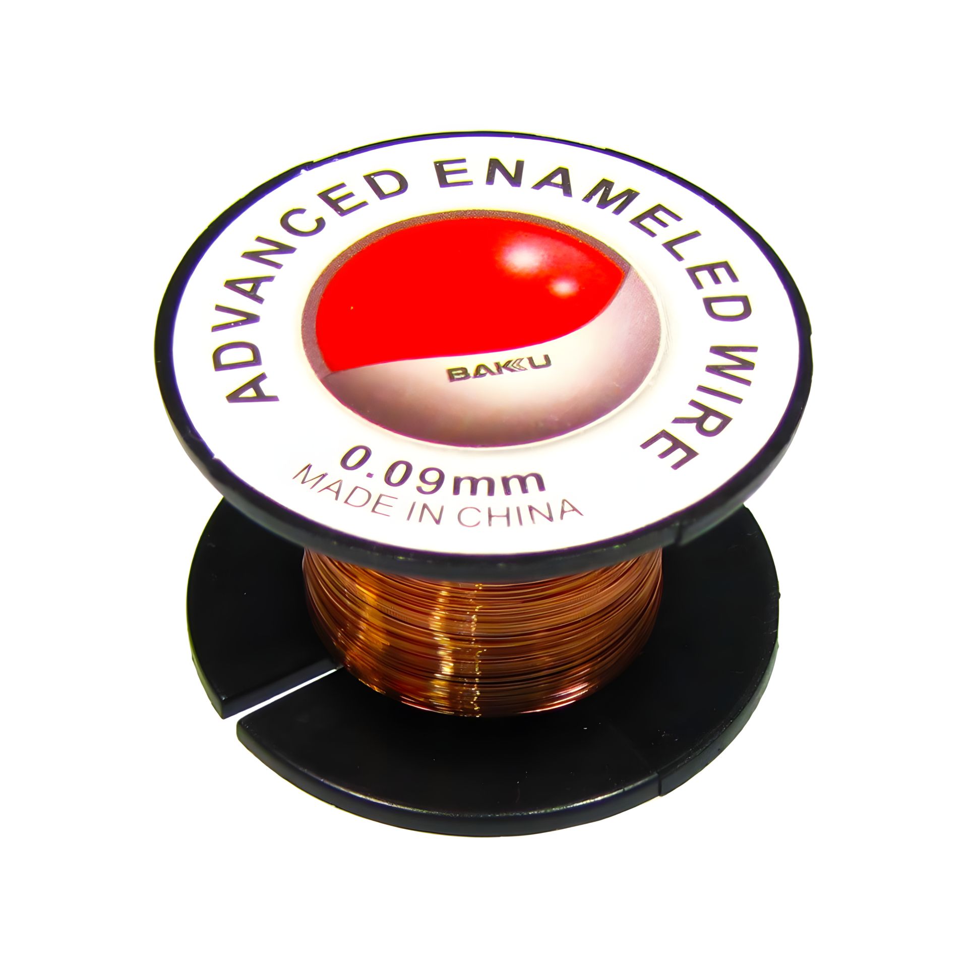 Катушка проволоки для монтажа перемычек Baku BK-015 (D=0.09 mm, L=50 m) Катушка проволоки для монтажа перемычек Baku BK-015 (D=0.09 mm, L=50 m)