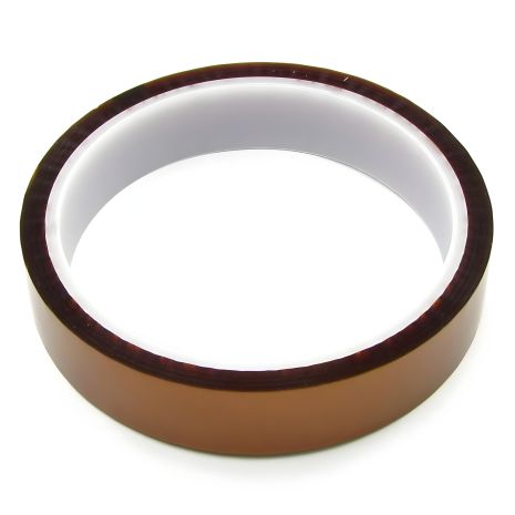 Каптоновый термостойкий скотч 20 мм Каптоновый термостойкий скотч 20 мм