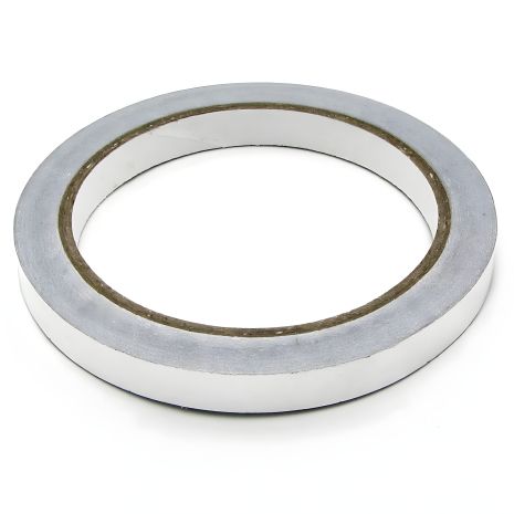 Алюмінієвий скотч термостійкий 10 мм Алюмінієвий скотч термостійкий 10 мм