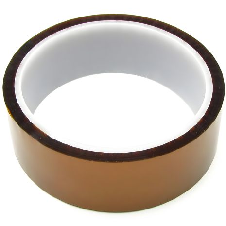 Термостійкий скотч каптоновий 30 мм