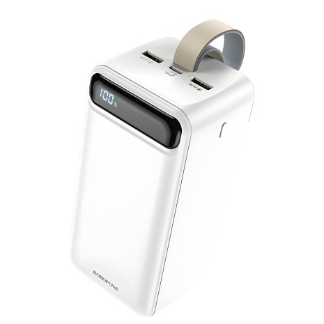 Повербанк Borofone BJ14D 22.5W+PD20W 50000mAh білий