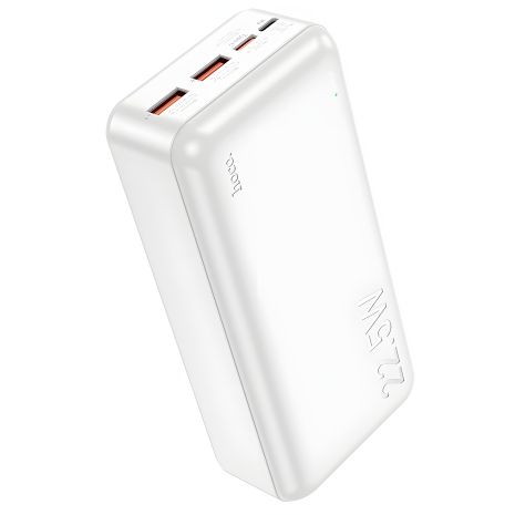Hoco J101B Astute Повербанк 22.5W 30000mAh білий Hoco J101B Astute Повербанк 22.5W 30000mAh білий