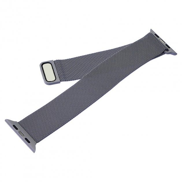 Ремешок Миланская петля для Apple Watch Band 38/ 40 mm серый Ремешок Миланская петля для Apple Watch Band 38/ 40 mm серый