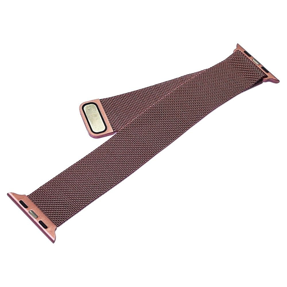 Ремінець Міланська петля для Apple Watch Band 42/ 44 mm червоно-рожевий Ремінець Міланська петля для Apple Watch Band 42/ 44 mm червоно-рожевий