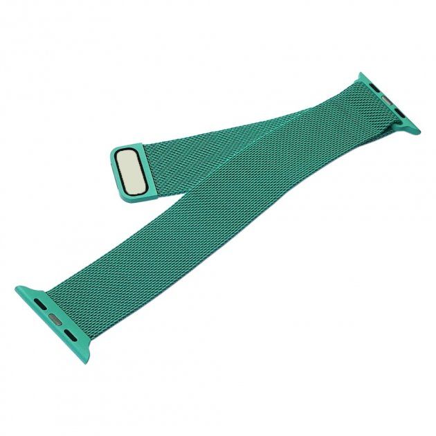 Ремінець Міланська петля для Apple Watch Band 38/ 40 mm бірюзовий Ремінець Міланська петля для Apple Watch Band 38/ 40 mm бірюзовий