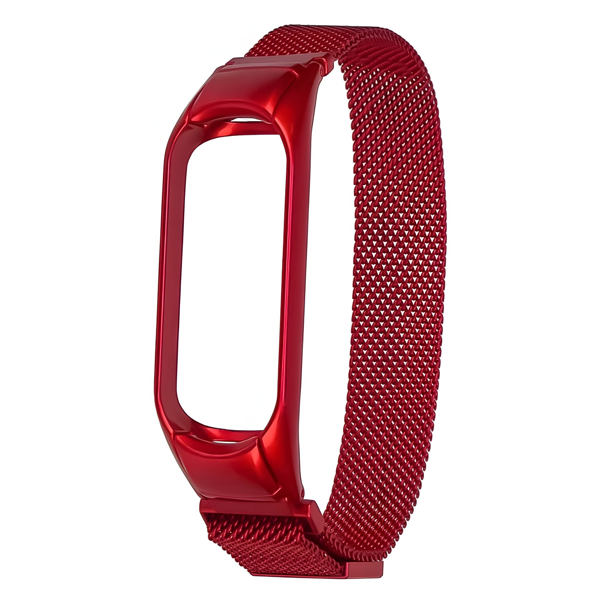 Червоний ремінець Міланська петля для Xiaomi Mi Band 3, 4 Червоний ремінець Міланська петля для Xiaomi Mi Band 3, 4