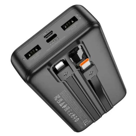 Повербанк Hoco J118A Speed energy with cable 20 000mAh Black Повербанк Hoco J118A Speed energy with cable 20 000mAh Black