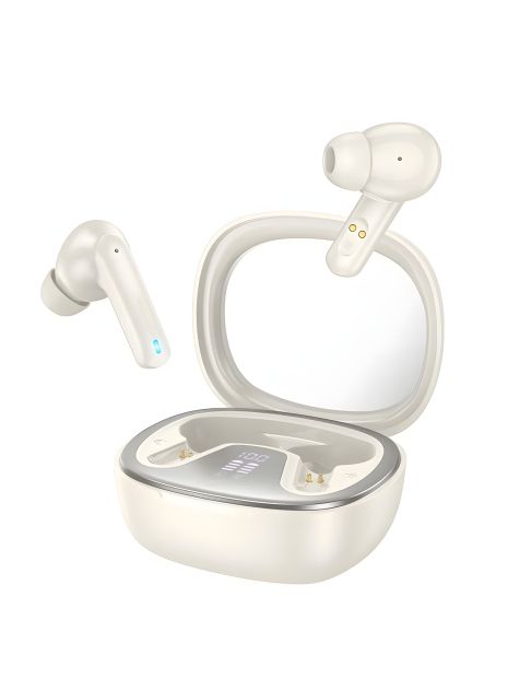 HOCO EQ6 Shadow TWS Наушники |BT5.3, 40/320mAh, 7ч| молочно-белый HOCO EQ6 Shadow TWS Наушники |BT5.3, 40/320mAh, 7ч| молочно-белый