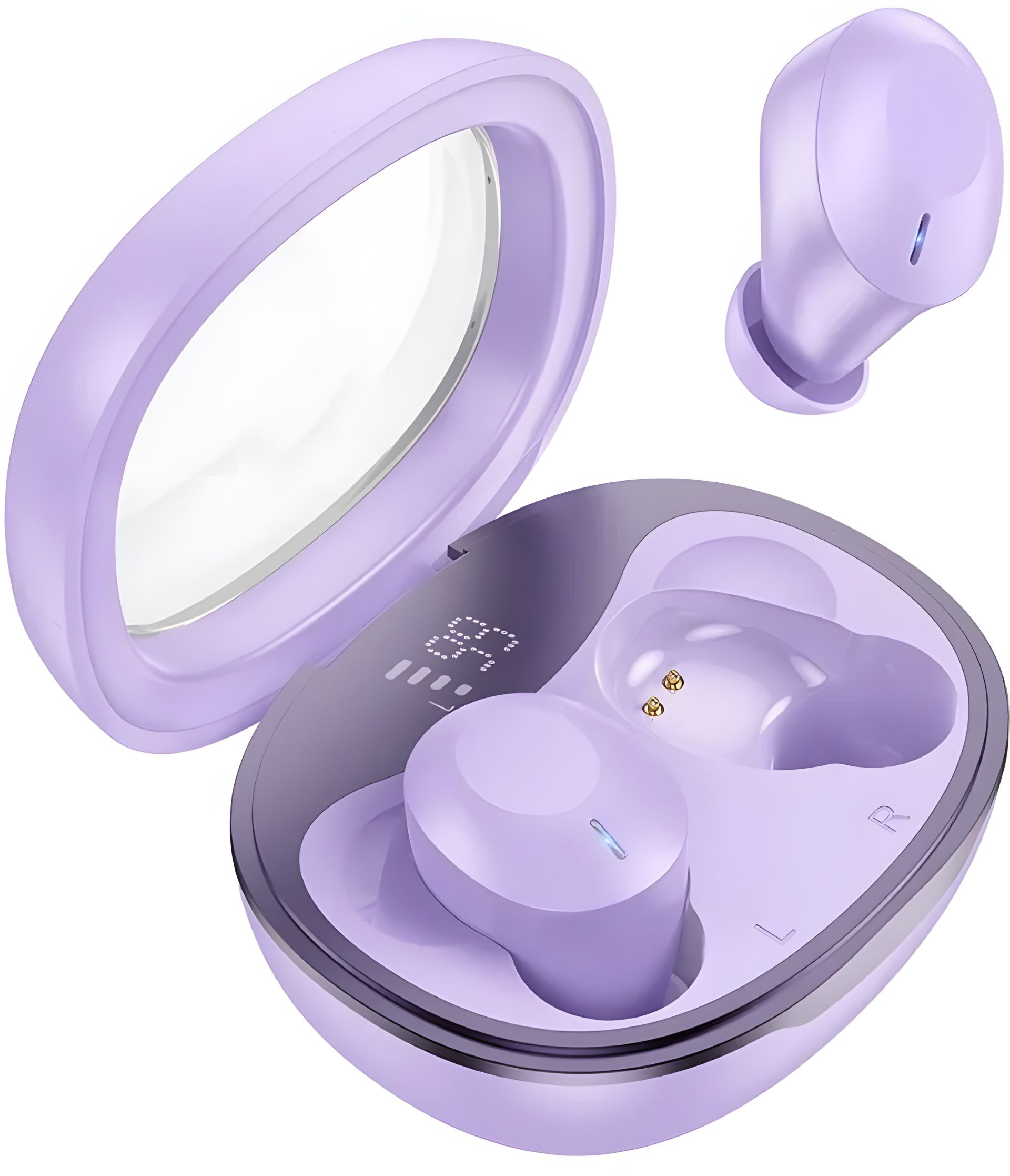 HOCO EQ3 Smart TWS Наушники |BT5.3, 300mAh, 7ч| фиолетовый HOCO EQ3 Smart TWS Наушники |BT5.3, 300mAh, 7ч| фиолетовый