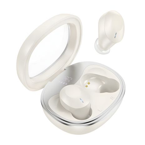 HOCO EQ3 Smart TWS Bluetooth-наушники |BT5.3, 300mAh, 7ч| молочно-белый HOCO EQ3 Smart TWS Bluetooth-наушники |BT5.3, 300mAh, 7ч| молочно-белый