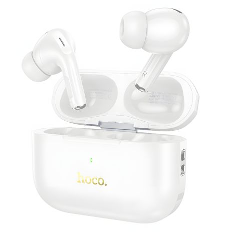 HOCO EW56 Plus TWS с шумоподавлением |BT5.3, 30/300mAh, ANC, 4ч| белый HOCO EW56 Plus TWS с шумоподавлением |BT5.3, 30/300mAh, ANC, 4ч| белый