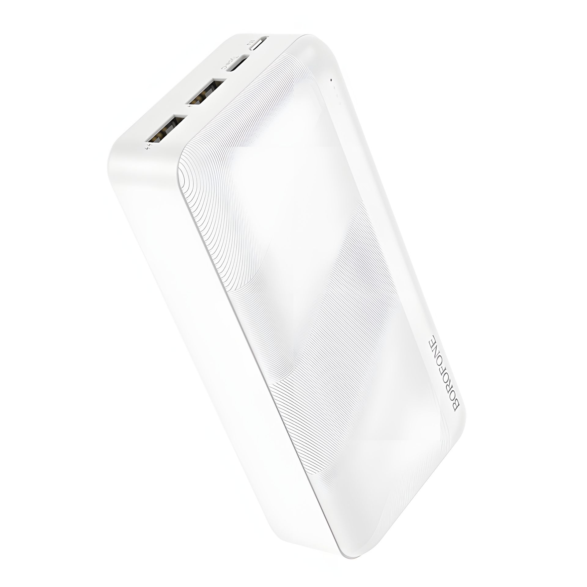 Borofone BJ27B Повербанк (30000 mAh / Out: 2USB 5V*2.1A / In: Type-C, micro-USB) LED indicator, white Borofone BJ27B Повербанк (30000 mAh / Out: 2USB 5V*2.1A / In: Type-C, micro-USB) LED indicator, white