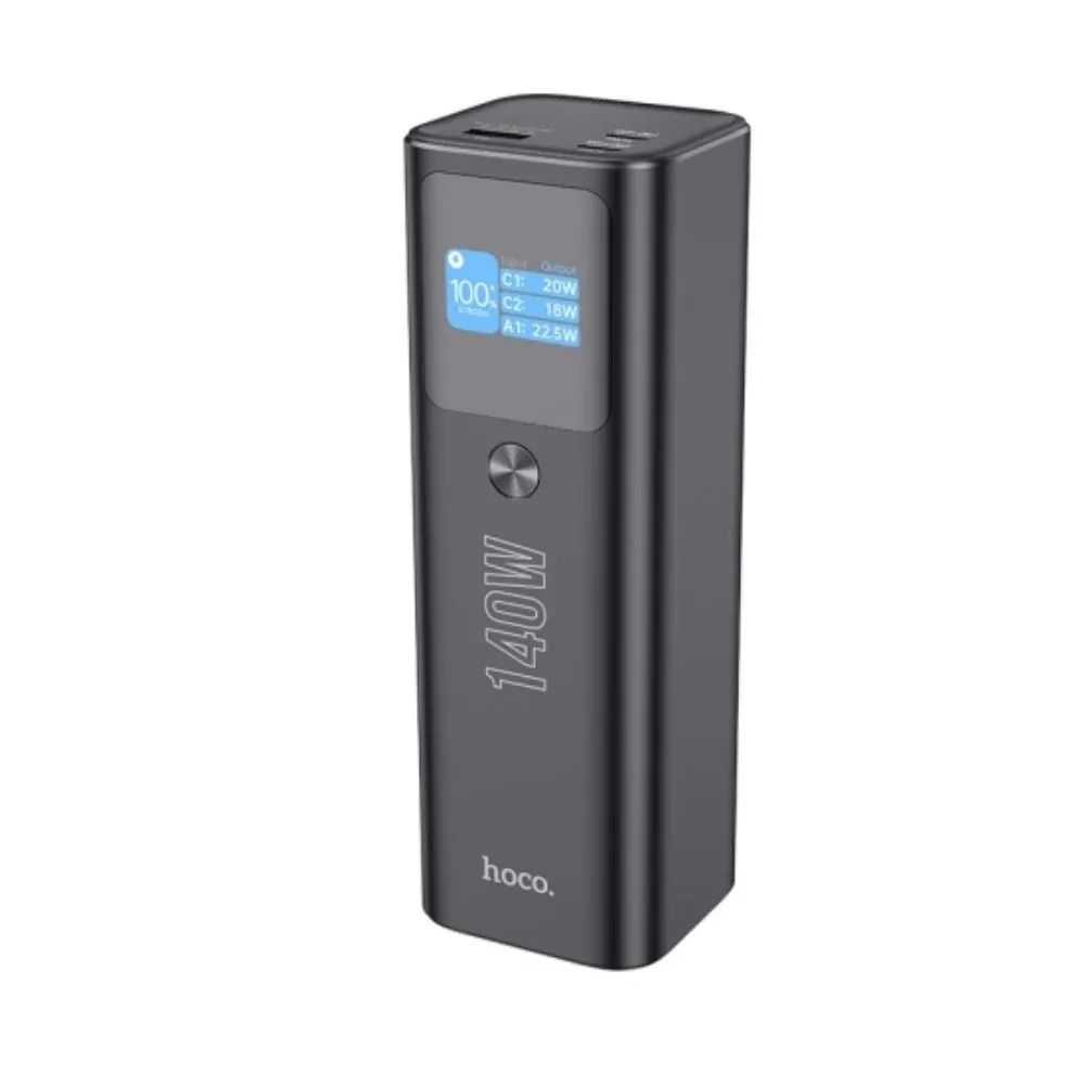 Power bank HOCO Q17 PD140W+QC 25000 mAh Black Power bank HOCO Q17 PD140W+QC 25000 mAh Black