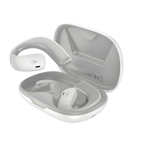 Навушники HOCO EQ4 Graceful TWS headset | BT5.3, 500mAh, 12h | White Edition