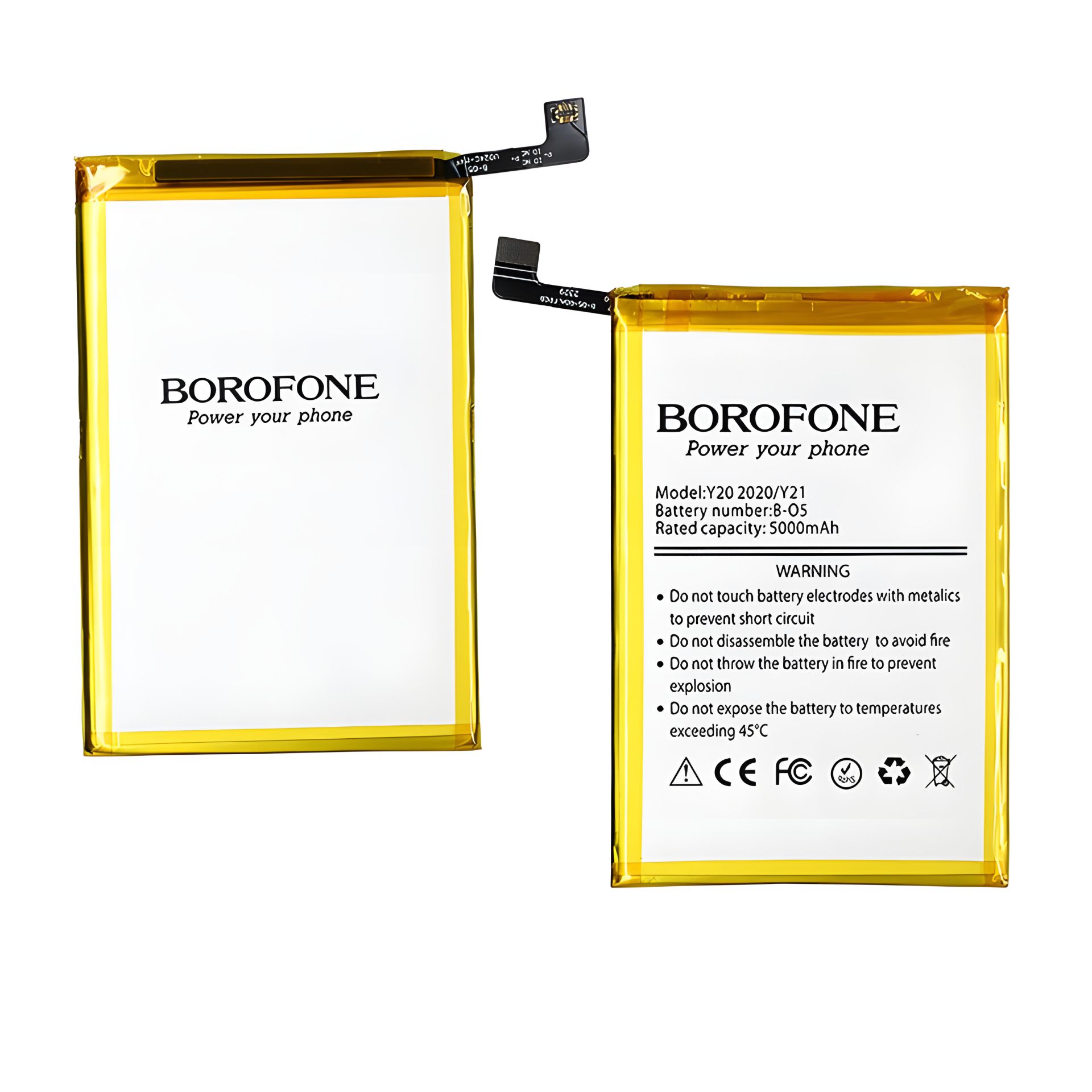 Акумулятор Borofone B-O5 для Vivo Y20 (2020) / Y30 Акумулятор Borofone B-O5 для Vivo Y20 (2020) / Y30