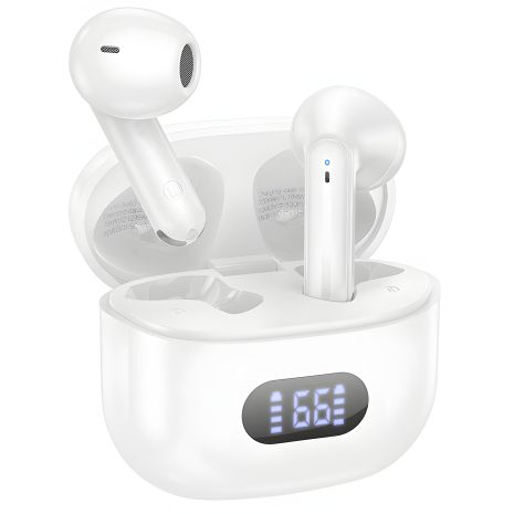 Наушники BOROFONE BW53 Elegant беспроводная BT гарнитура Белая Наушники BOROFONE BW53 Elegant беспроводная BT гарнитура Белая