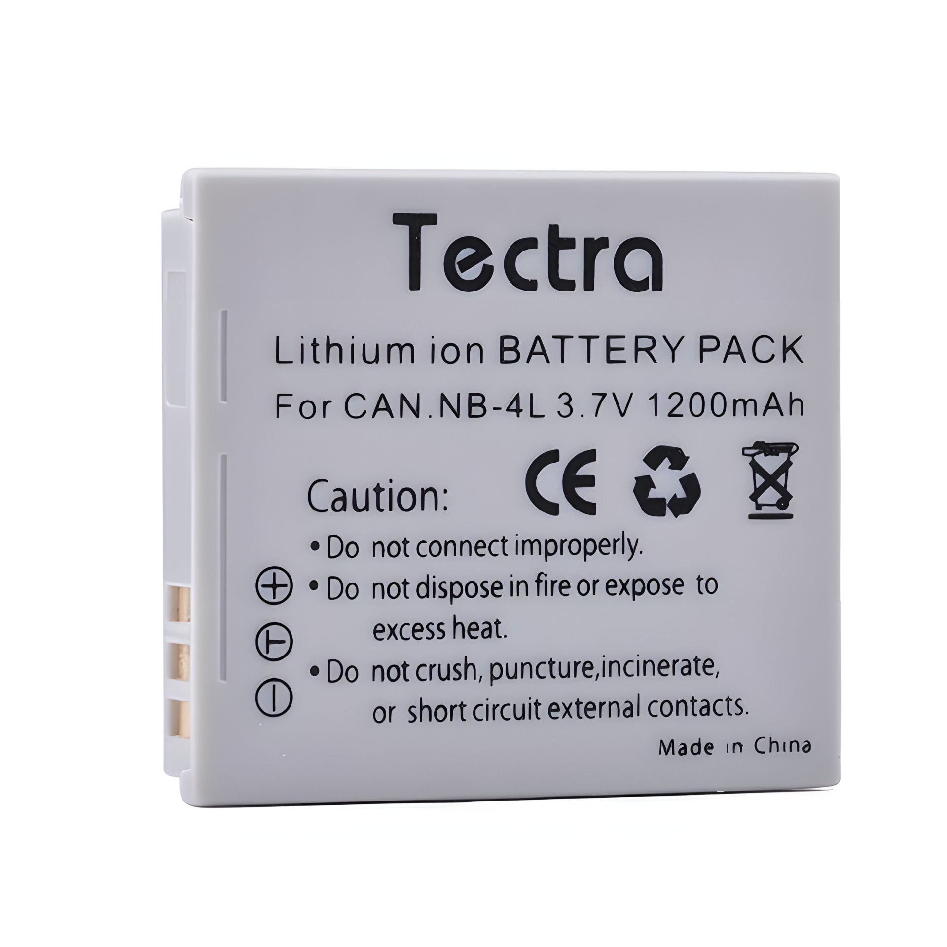 Tectra 1200 mAh, аккумулятор для Canon NB-4L (IXUS120 130 IS 115 220 230 255HS) Tectra 1200 mAh, аккумулятор для Canon NB-4L (IXUS120 130 IS 115 220 230 255HS)