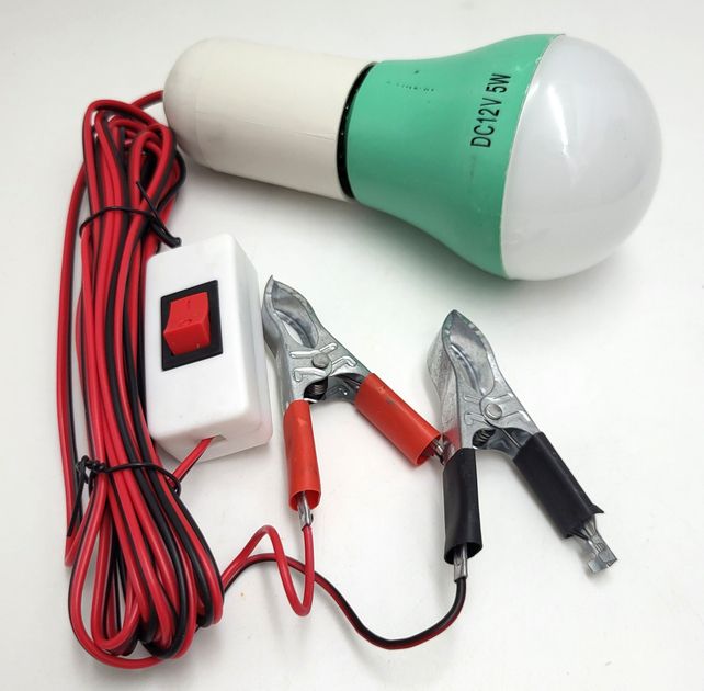 LED Лампа 12V JIN WANG 5W аварийная (E27/DC12V/5W) LED Лампа 12V JIN WANG 5W аварийная (E27/DC12V/5W)