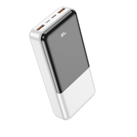 Повербанк HOCO J108A Universe 22.5W fully compatible power bank(20000mAh) White Повербанк HOCO J108A Universe 22.5W fully compatible power bank(20000mAh) White