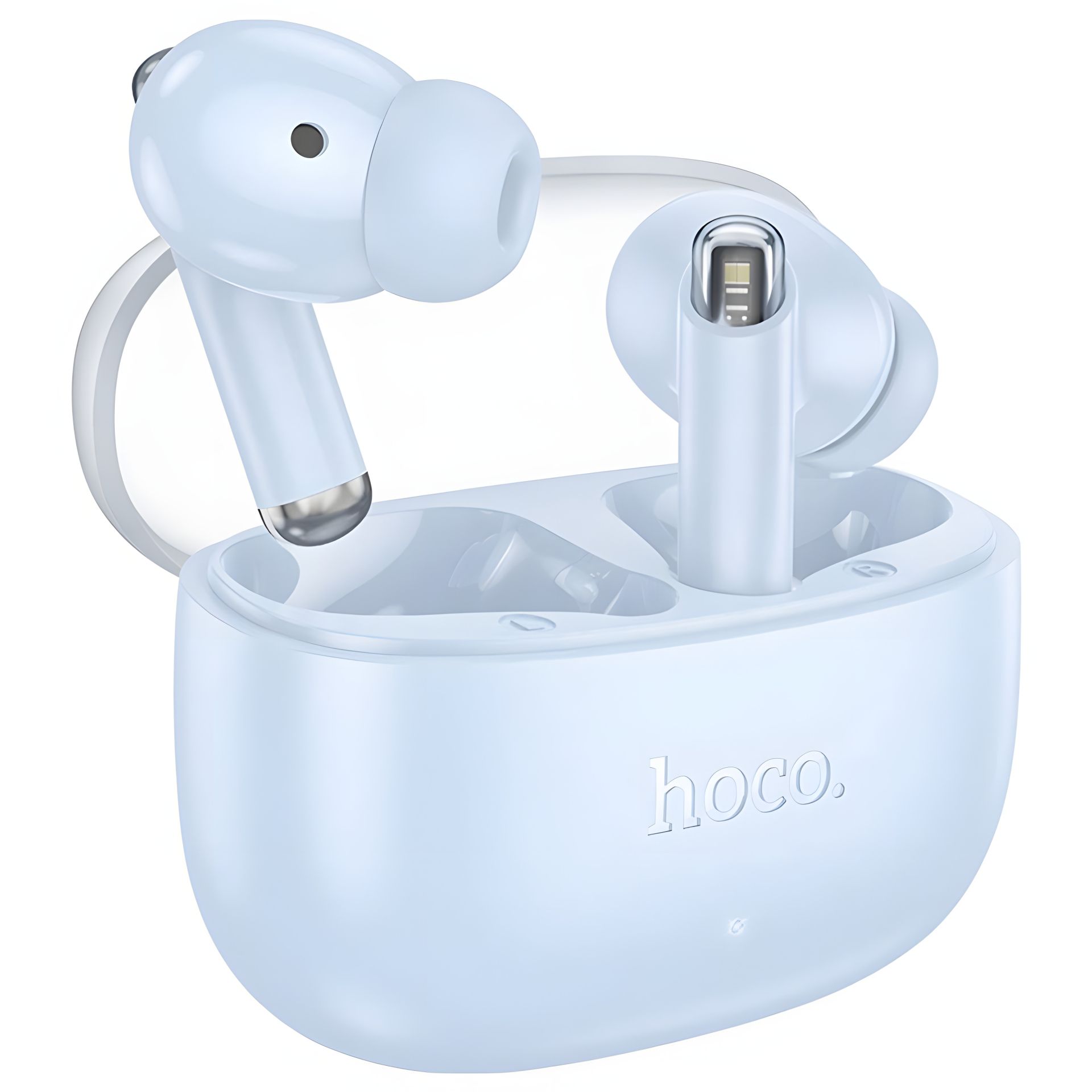 TWS наушники беспроводные вакуумные Hoco EQ12 blue TWS наушники беспроводные вакуумные Hoco EQ12 blue