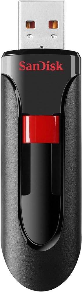 Flash SanDisk USB 2.0 Cruzer Glide 64Gb Black/Red Flash SanDisk USB 2.0 Cruzer Glide 64Gb Black/Red