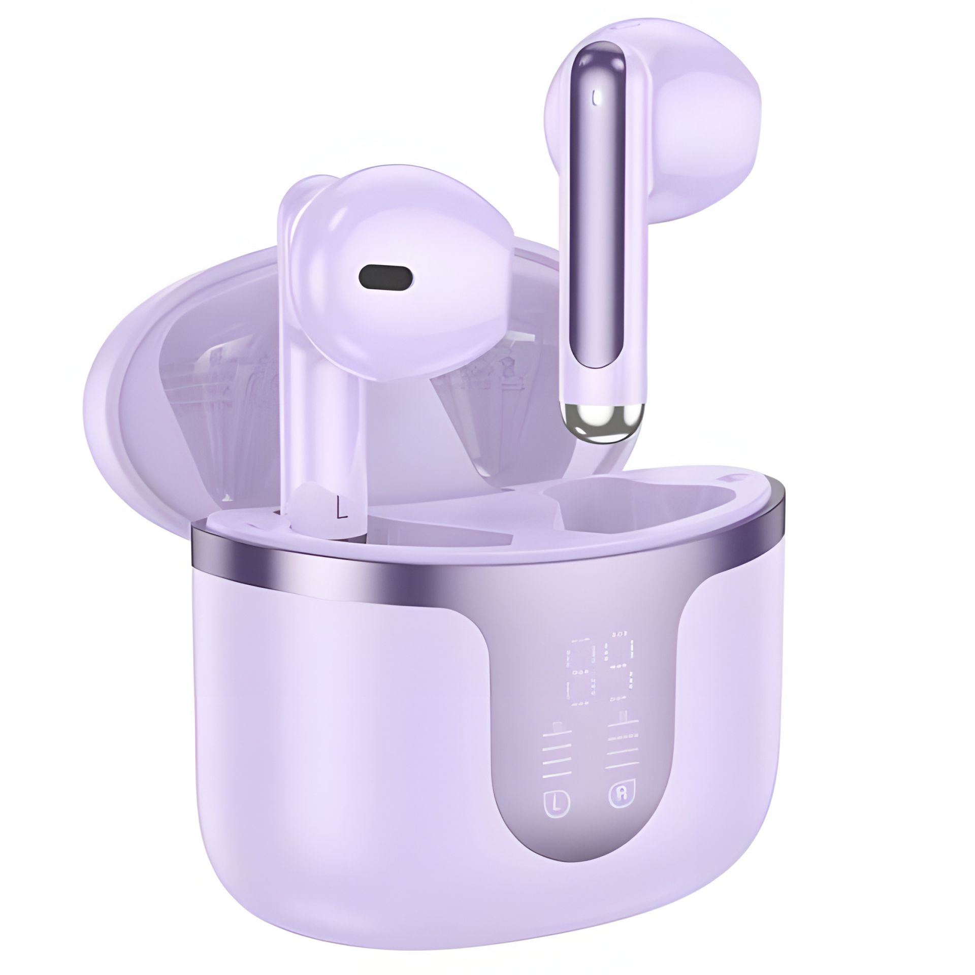 Навушники HOCO EQ7 Snowflake бездротовий headset |BT5.3, 40/300mAh, 7h| purple Навушники HOCO EQ7 Snowflake бездротовий headset |BT5.3, 40/300mAh, 7h| purple