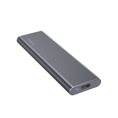 Зовнішній накопичувач SSD Type-C HOCO Extreme speed portable UD7 256GB | USB3.1 | grey Зовнішній накопичувач SSD Type-C HOCO Extreme speed portable UD7 256GB | USB3.1 | grey