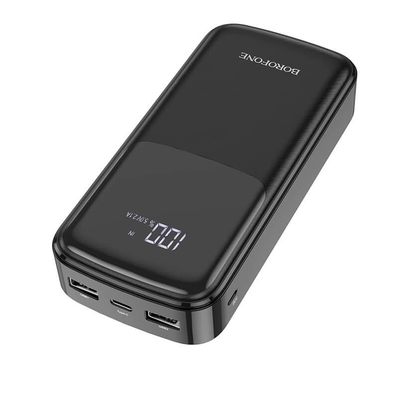 УМБ BOROFONE BJ17A digital display 20000mAh | 2USB/1Type-C, 2.1A | black УМБ BOROFONE BJ17A digital display 20000mAh | 2USB/1Type-C, 2.1A | black