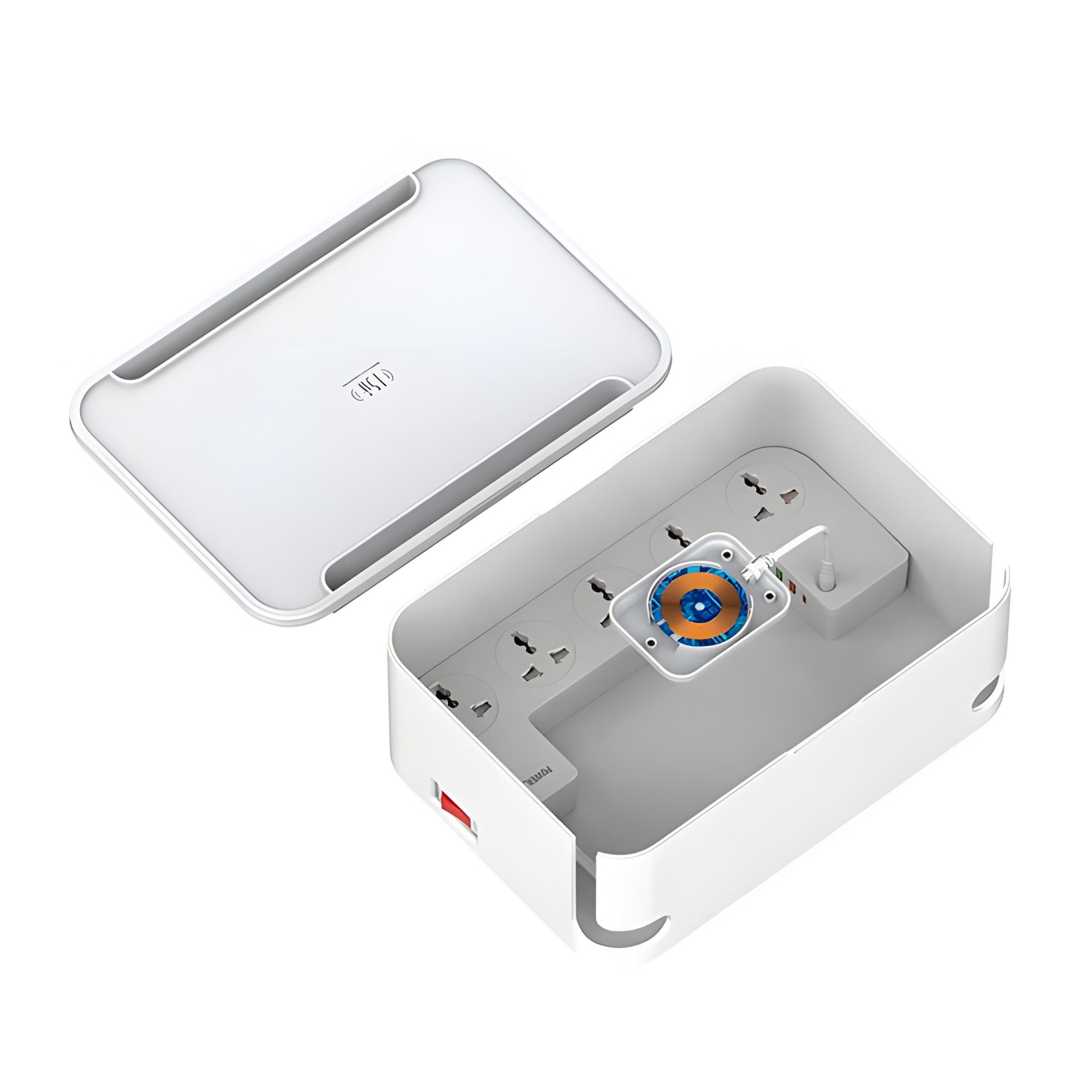 Білий подовжувач мережі LDNIO Management Power Strip Box SN5310W Білий подовжувач мережі LDNIO Management Power Strip Box SN5310W