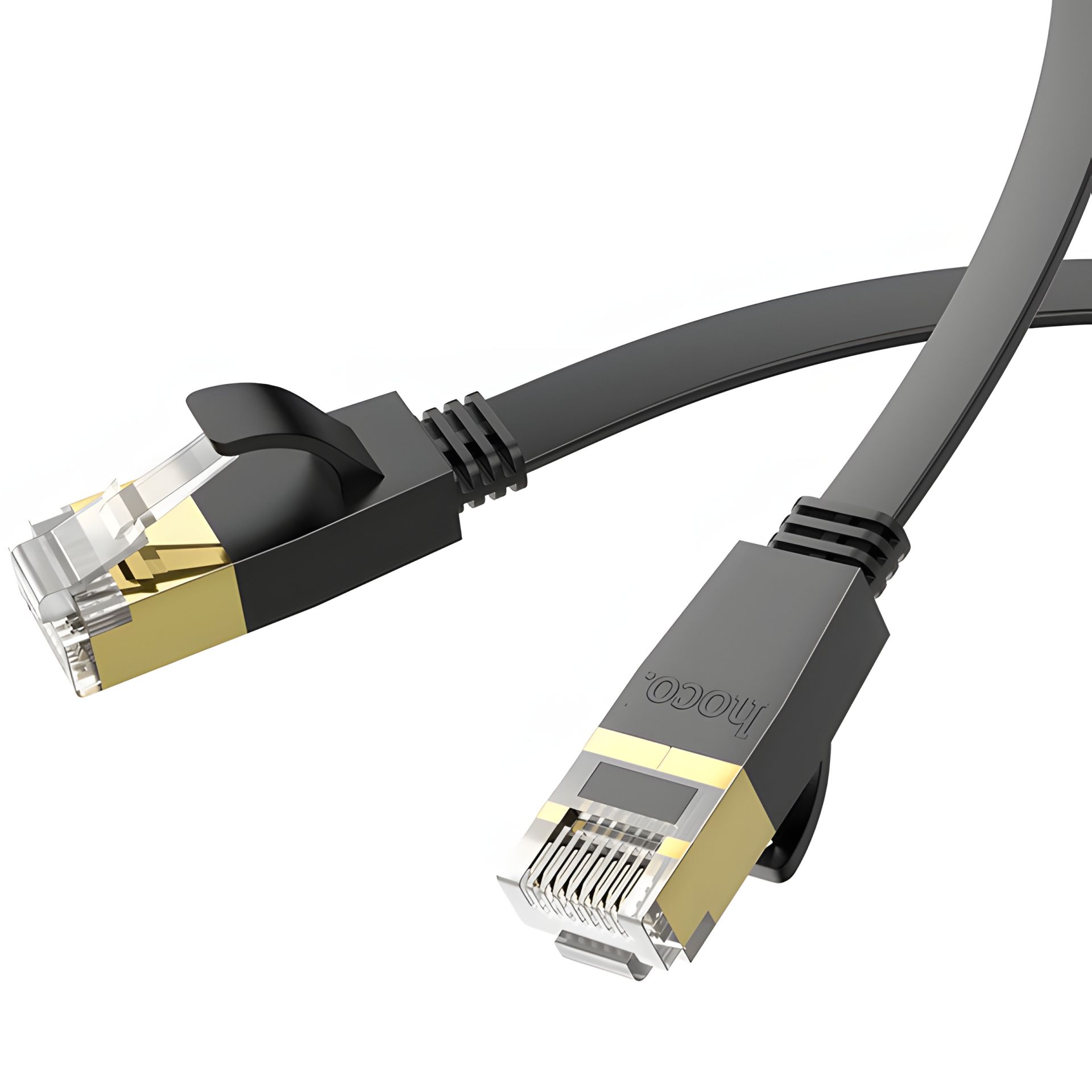 Ethernet Кабель Hoco US07 RJ-45 CAT6 1Гбит 10м Черный Ethernet Кабель Hoco US07 RJ-45 CAT6 1Гбит 10м Черный