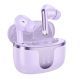 Фиолетовые вакуумные наушники TWS Hoco EQ10 беспроводные