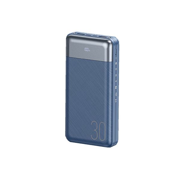 Powerbank Remax RPP-199 Blue (LED/PD 18W + QC3.0 22.5W/30000 mAh) Powerbank Remax RPP-199 Blue (LED/PD 18W + QC3.0 22.5W/30000 mAh)