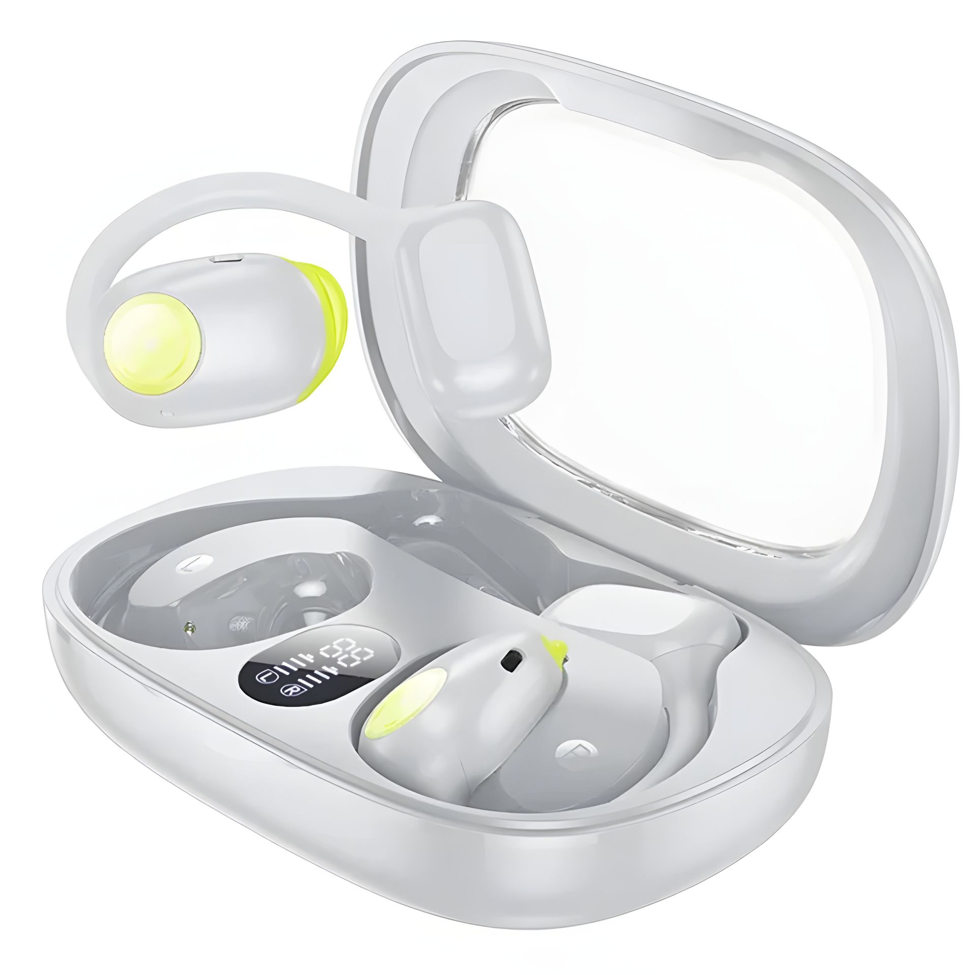 Hoco EA1 відкриті Бездротові TWS навушники, BT5.3, 90mAh, 500mAh, 10h, gray Hoco EA1 відкриті Бездротові TWS навушники, BT5.3, 90mAh, 500mAh, 10h, gray