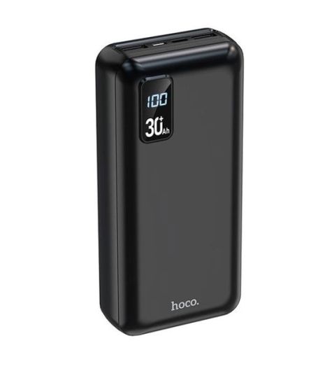 Повербанк HOCO DB34B digital display 30000mAh |2USB/Type-C, 2A| black Повербанк HOCO DB34B digital display 30000mAh |2USB/Type-C, 2A| black