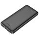 УМБ HOCO J111 10000mAh | 2USB/Type-C, 2A | black УМБ HOCO J111 10000mAh | 2USB/Type-C, 2A | black