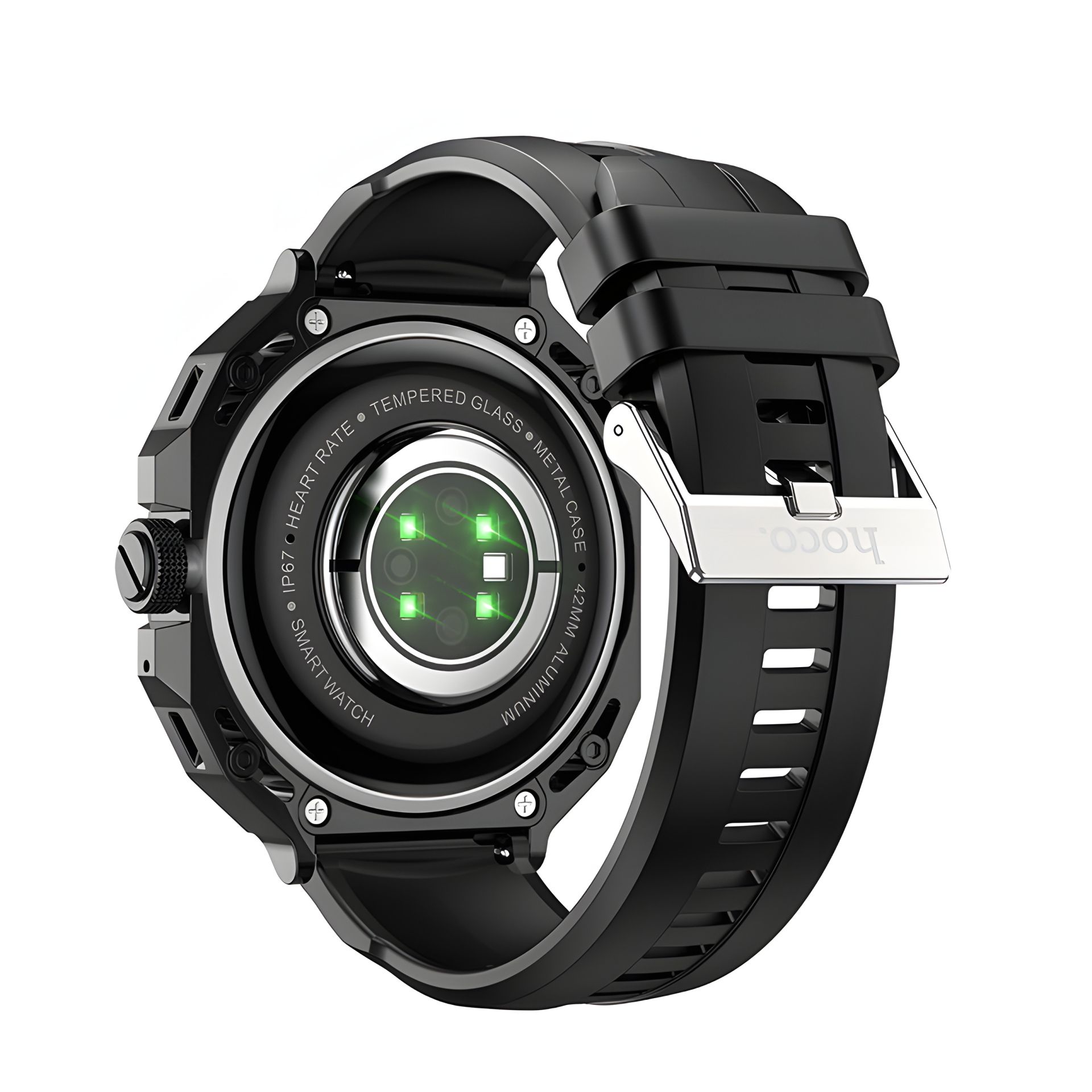 Смарт годинник Hoco Y14 1.32 дюйма, 200mAh, BT5.0, IP67 Black Смарт годинник Hoco Y14 1.32 дюйма, 200mAh, BT5.0, IP67 Black