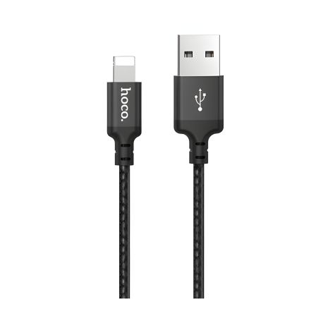 Чорний кабель Hoco X96 USB to Lightning 1m Чорний кабель Hoco X96 USB to Lightning 1m