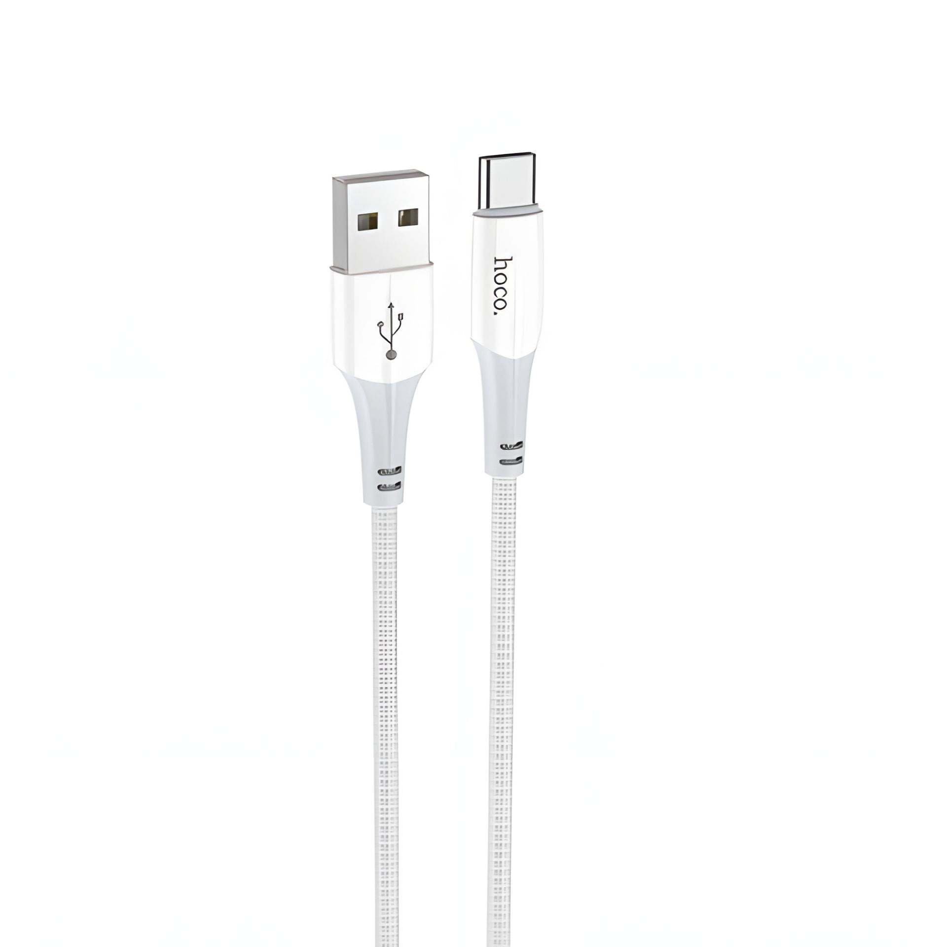 Кабель Hoco X96 для Type-C USB PD 100W білий 1m Кабель Hoco X96 для Type-C USB PD 100W білий 1m