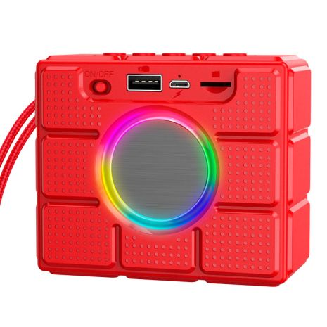 Беспроводная Колонка Borofone BR16 Красный Беспроводная Колонка Borofone BR16 Красный