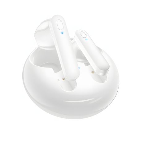 Стереогарнитура Borofone BW08 TWS Белая блютуз Стереогарнитура Borofone BW08 TWS Белая блютуз