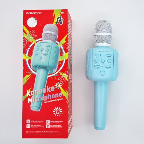 Бездротова колонка Borofone BF1 із мікрофоном синя Бездротова колонка Borofone BF1 із мікрофоном синя
