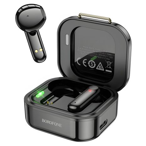 Bluetooth Стерео Гарнітура Borofone BW16 Чорний Bluetooth Стерео Гарнітура Borofone BW16 Чорний