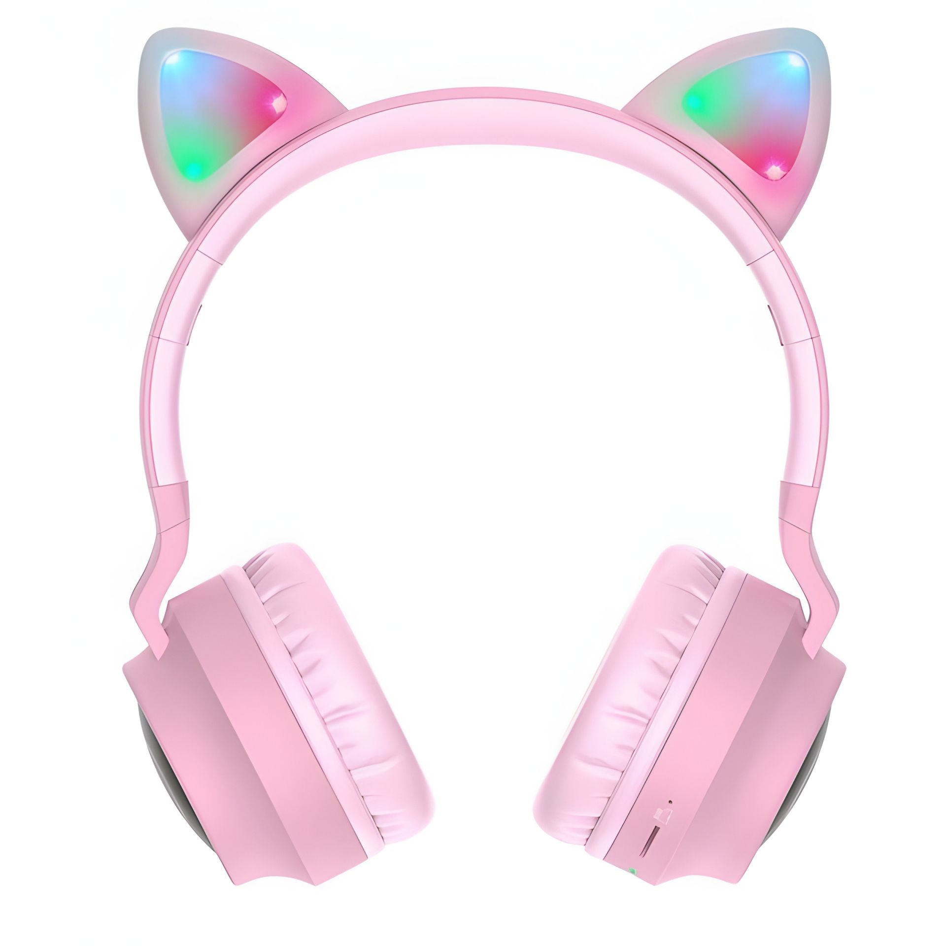 Наушники накладные беспроводные Hoco W27 Cat ear розовые Наушники накладные беспроводные Hoco W27 Cat ear розовые