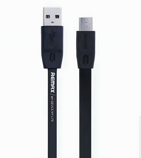 Черный USB к MicroUSB кабель Remax RC-001m 1m