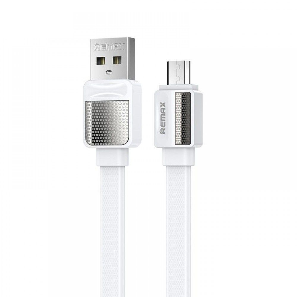 Кабель Remax RC-154m USB to MicroUSB 1m білий Кабель Remax RC-154m USB to MicroUSB 1m білий
