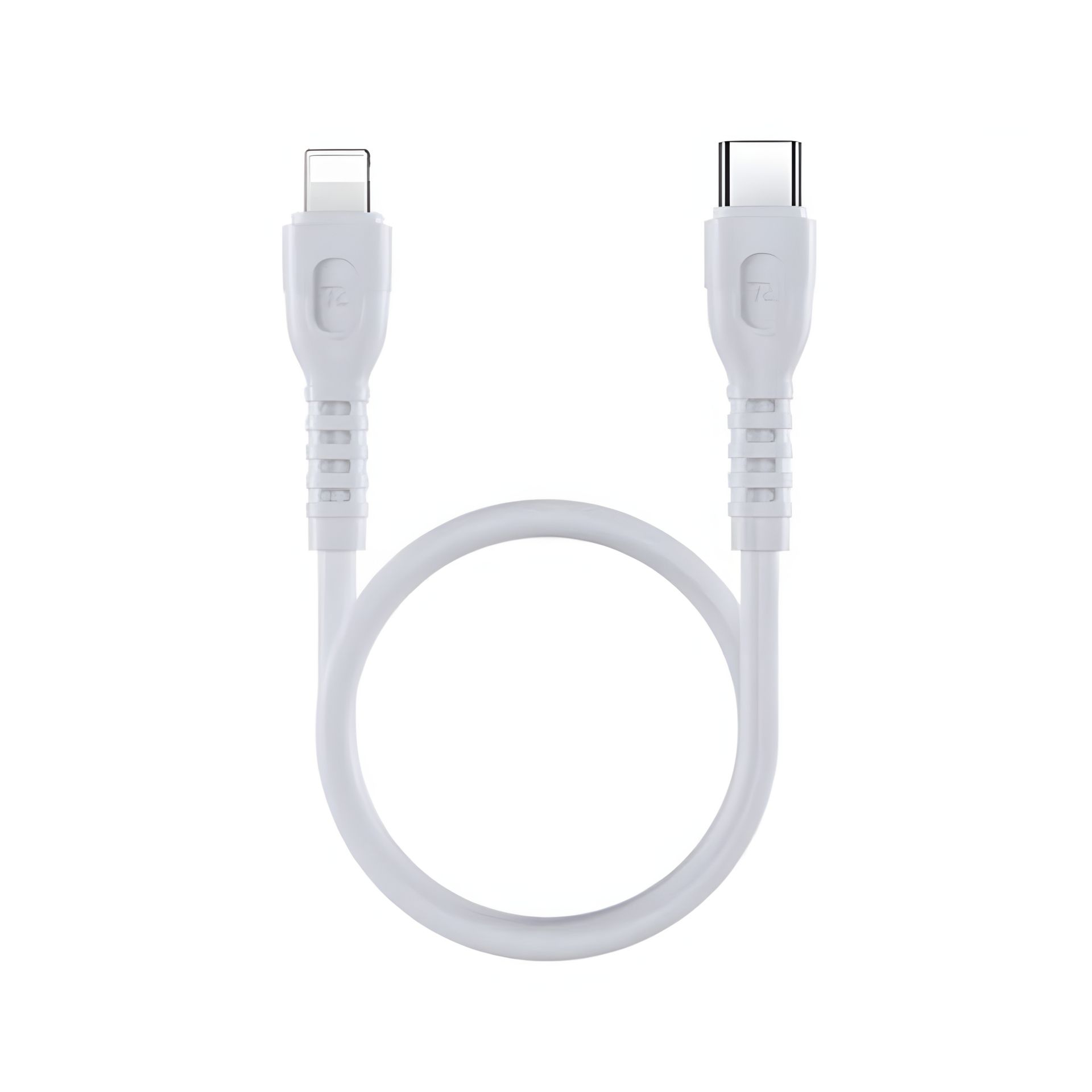 Белый кабель Remax RC-C022 Type-C на Lightning PD 0.3m Белый кабель Remax RC-C022 Type-C на Lightning PD 0.3m