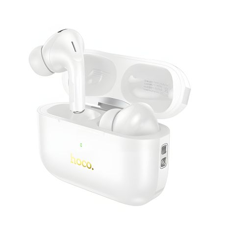 Бездротові навушники Hoco EW56 TWS Bluetooth 5.1, з мікрофоном, вакуумні, білі