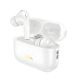 Беспроводные наушники Hoco EW56 TWS Bluetoorh 5.1, белые вакуумные, с микрофоном