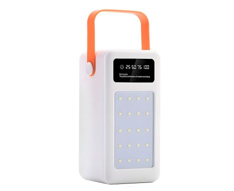 Многофункциональный Корпус S28 Multi-powerbank, до 28 элементов 18650, 22.5W, с фонарем, белый Многофункциональный Корпус S28 Multi-powerbank, до 28 элементов 18650, 22.5W, с фонарем, белый