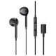 Навушники-вкладки Hoco M111 з мікрофоном, Lightning, 1.2m, чорні